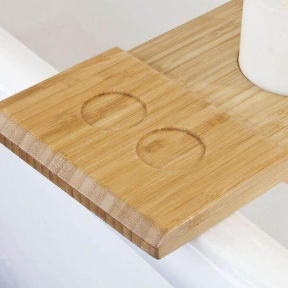 Badewannenablage Bambus | Badewannenbrett für Ipad - Palo24