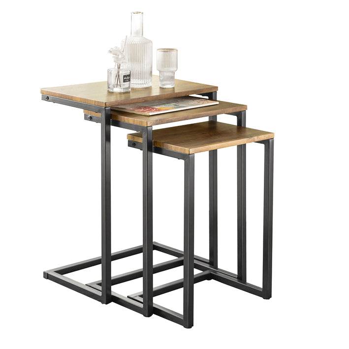 3er Set Beistelltische | Sofatisch | Couchtisch | FBT102-F - Palo24
