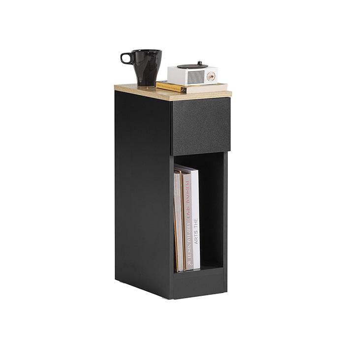 Nachttisch mit Schublade | Couchtisch | Sofatisch | Beistelltisch | FBT111-SCH - Palo24