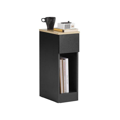 Nachttisch mit Schublade | Couchtisch | Sofatisch | Beistelltisch | FBT111-SCH - Palo24