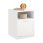 Nachttisch | Nachtschrank | Beistelltisch Weiss FBT112-W - Palo24