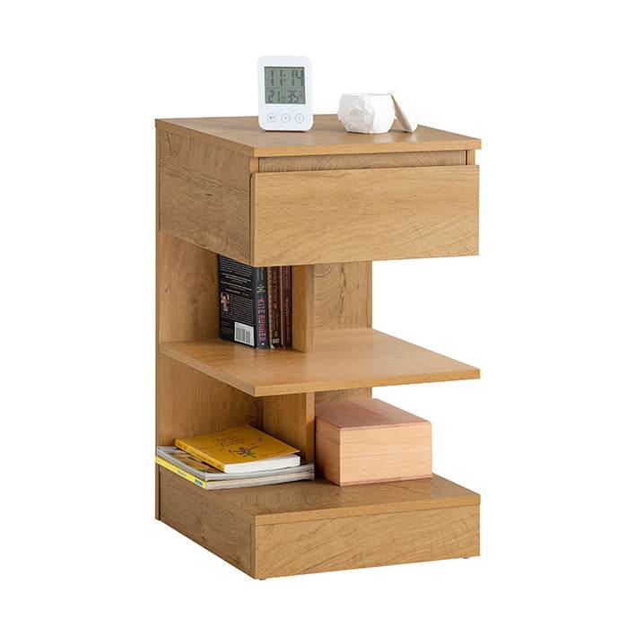 Nachttisch | Nachtschrank | Beistelltisch | Kommode Natur | FBT49-N - Palo24