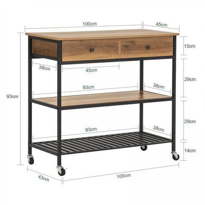 Küchenwagen | Sideboard | Servierwagen | Flurschrank - Palo24