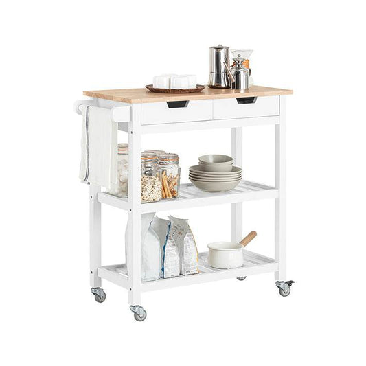 Küchenwagen | Sideboard | Servierwagen Weiss - Palo24