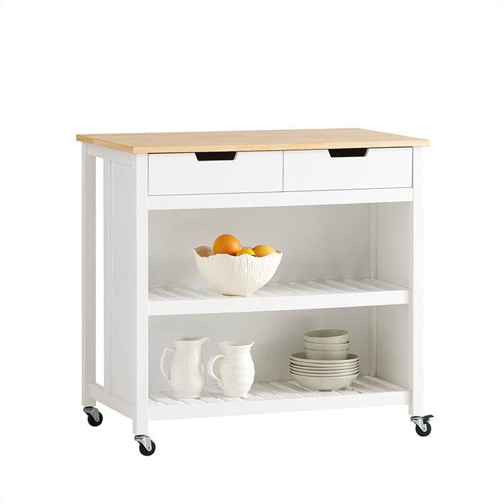 Kücheninsel | Küchenschrank | Küchenwagen | Weiss Natur - Palo24