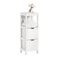 Bad Hochschrank | Badschrank Weiss | Badezimmermöbel Landhaus - Palo24