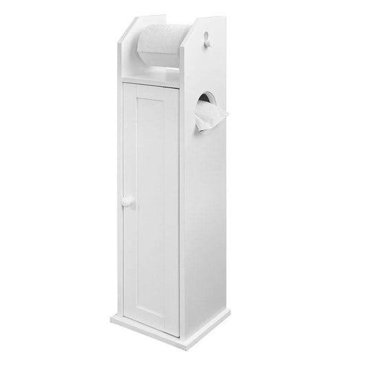 Toilettenpapierhalter | Toilettenpapier Aufbewahrung | Badezimmerschrank Weiss - Palo24