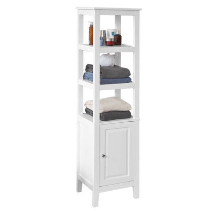Bad Hochschrank | Badschrank | Badregal Weiss - Palo24