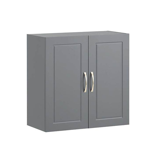 Wandschrank | Hängeschrank | Badschrank Grau | Medizinschrank | FRG231-DG - Palo24