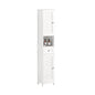Bad Hochschrank | Badschrank | Badregal Weiss - Palo24