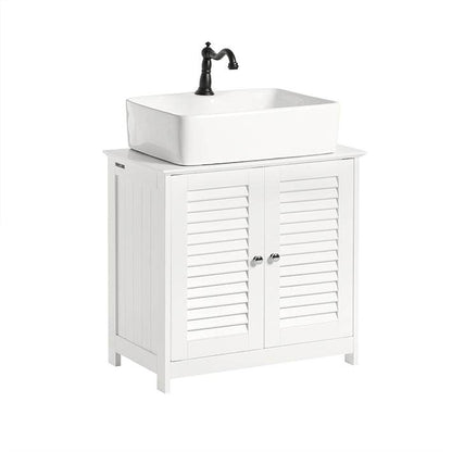 Waschbeckenunterschrank | Badezimmerunterschrank Weiss - Palo24
