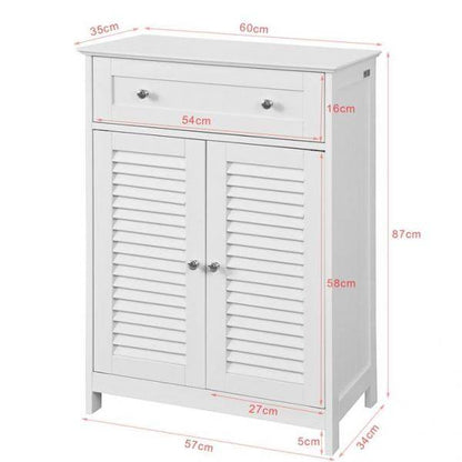 Badkommode | Badzimmerschrank | Sideboard Weiss - Palo24