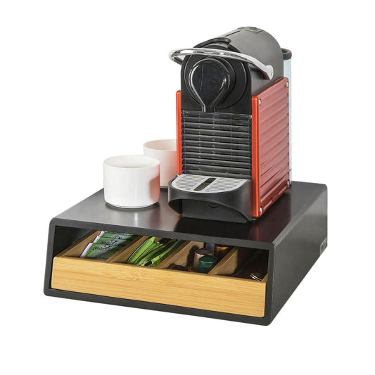 Kaffeekapsel Box | Kapselspender | Schubladenbox Schwarz - Palo24