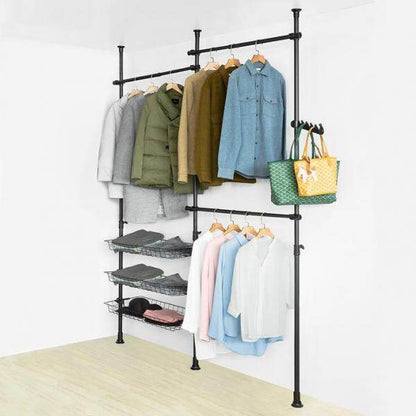 Teleskop Kleiderstange | Kleiderstangen System | Regalsystem - Palo24