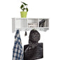 Wandgarderobe | Hängeregal | Flurgarderobe Weiss - Palo24