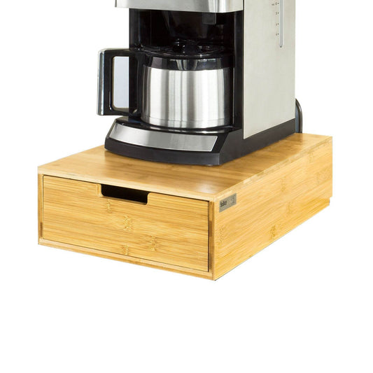Kaffeekapsel Box | Kapselspender | Aufbewahrungsbox Bambus | FRG83-N - Palo24