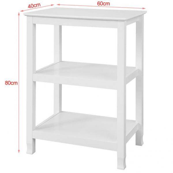 Konsolentisch | Druckertisch | Mikrowellenschrank | Weiss - Palo24
