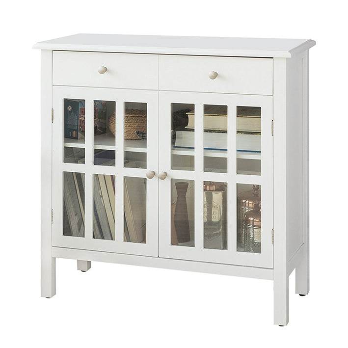 Sideboard | Küchenschrank mit Schublade und Türen | Flurschrank weiss - Palo24