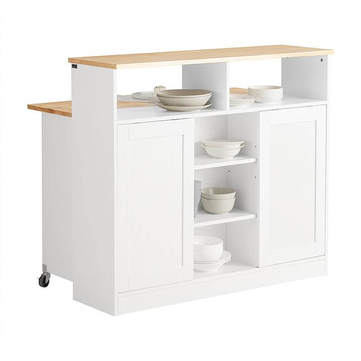 Sideboard mit Schiebetüren | Kücheninsel | Kommode | Weiss FSB36-WN - Palo24