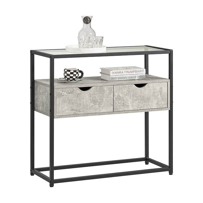 Beistelltisch | Sideboard | Flurtisch | Konsolentisch Hellgrau | FSB54-HG - Palo24