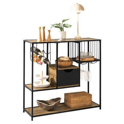 Konsolentisch mit Metallrahmen | Flurtisch | Sideboard | FSB56-F - Palo24