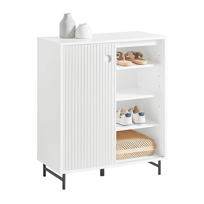 Schuhschrank | Sideboard | Flurschrank | Kommode | Küchenschrank | Weiss - Palo24