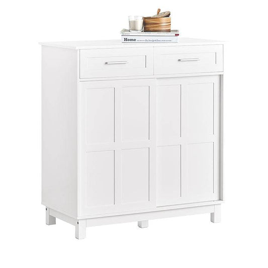 Schuhschrank | Sideboard mit Schiebetüren | Küchenschrank | Kommode | FSB84-W - Palo24