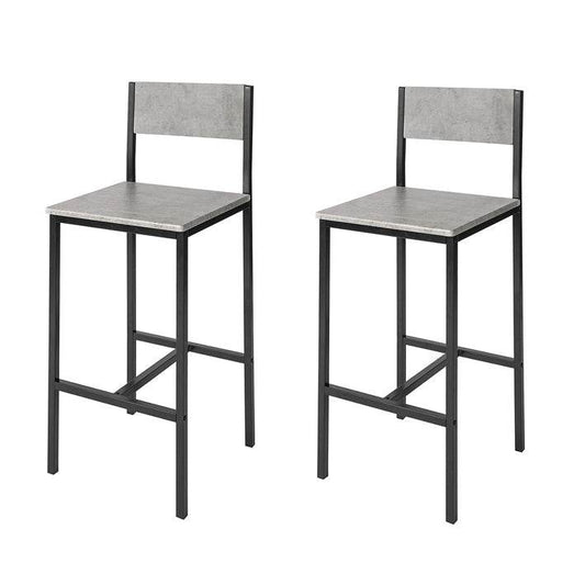 Barstühle 2er set | Tresenhocker | Sitzhöhe 67cm | Metall | FST53-HGx2 - Palo24