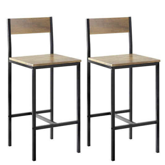 Barstühle 2er set | Tresenhocker | Sitzhöhe 67cm | Metall | FST53-XLX2 - Palo24