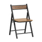 Klappstuhl Küchenstuhl Stuhl Sitzhöhe 33cm Vintage BHT ca.: 46x80x48cm - Palo24
