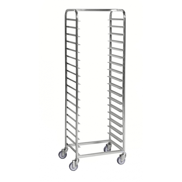 Tablettwagen für 18 Tabletts Tablett-Größe 540x440mm - Palo24