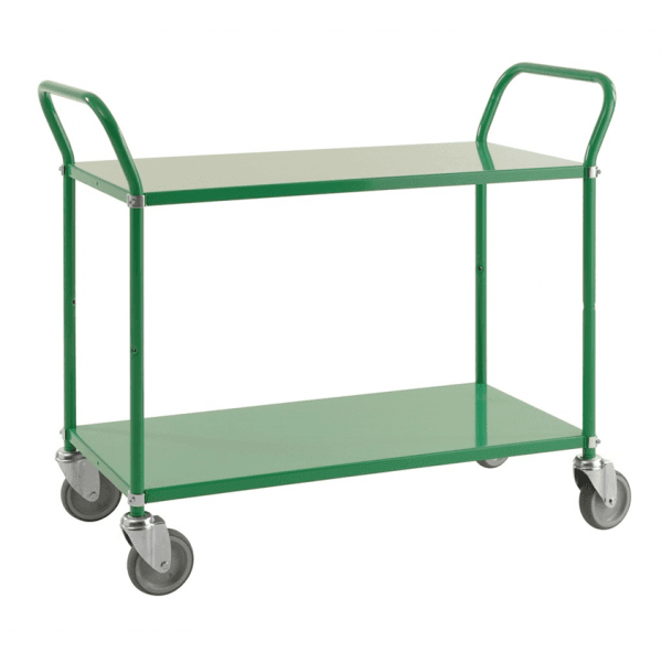 Etagenwagen bis 250kg belastbar 4 Lenkrollen grün - Palo24