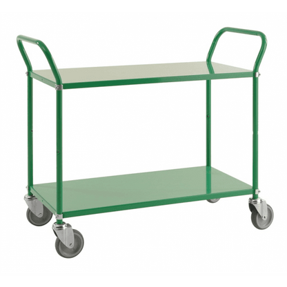 Etagenwagen bis 250kg belastbar 4 Lenkrollen grün - Palo24
