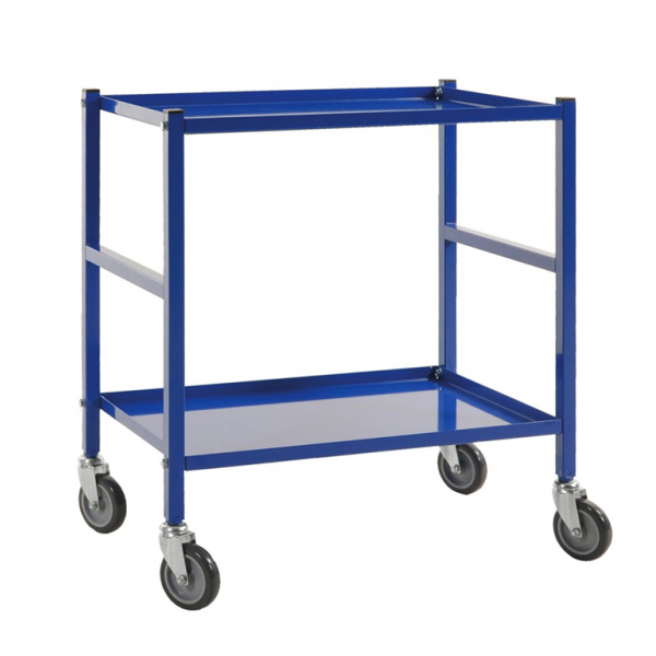 Tischwagen mit 2 Böden Passend für Boxen 600x400mm - Palo24