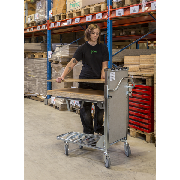 Ergonomischer und flexibler Wagen Einkaufswagen - Palo24