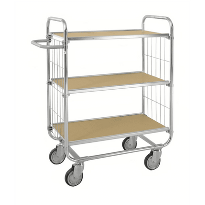 ESD-Wagen bis 250kg belastbar, 4 Lenkrollen - Palo24