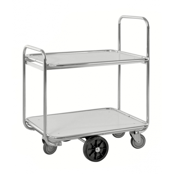 Kommissionierwagen mit 2 Böden E-Commerce Grösse L - Palo24