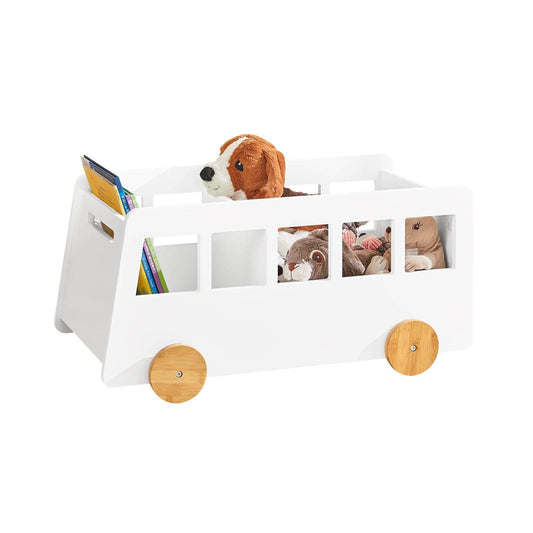 Kinderregal | Spielzeugregal | Aufbewahrungsregal für Kinder | KMB41-W - Palo24