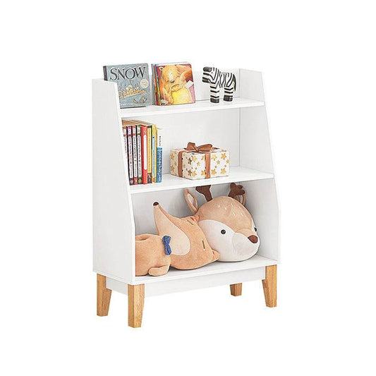 Kinderbücherregal | Aufbewahrungsregal Für Kinder | Weiss - Palo24
