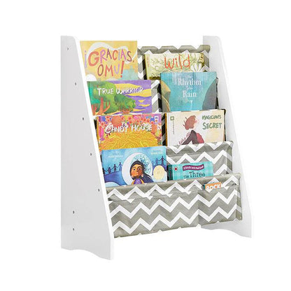 Kinderbücherregal | Zeitungsständer | Aufbewahrungsregal Für Kinder | KMB50-HG - Palo24