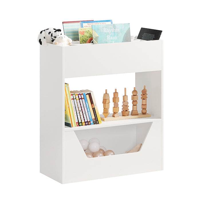 Kinderregal | Aufbewahrungsregal Für Kinder | Spielzeugregal Weiss - Palo24