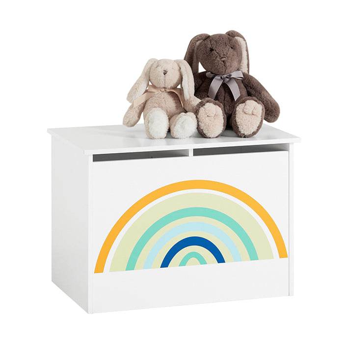 Spielzeugtruhe | Spielzeugkiste | Aufbewahrungsbox für Kinder | KMB70-W - Palo24