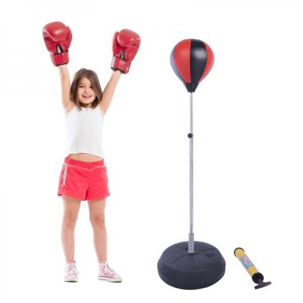 Punchingball-Set mit Boxhandschuhen und Pumpe - Palo24