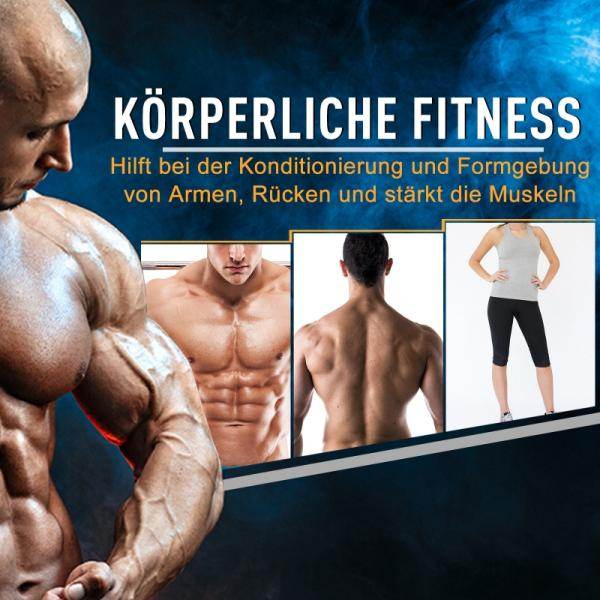 25 kg Hantel & Langhantel Einstellbare ergonomische 3-in-1 Hantelset 12 × Platten 2 × Kurze Stöcke 1 × Langer Stock - Palo24