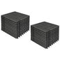 22er-Set WPC Terrassenfliese, Bodenbelag für Terrasse anthrazit - Palo24