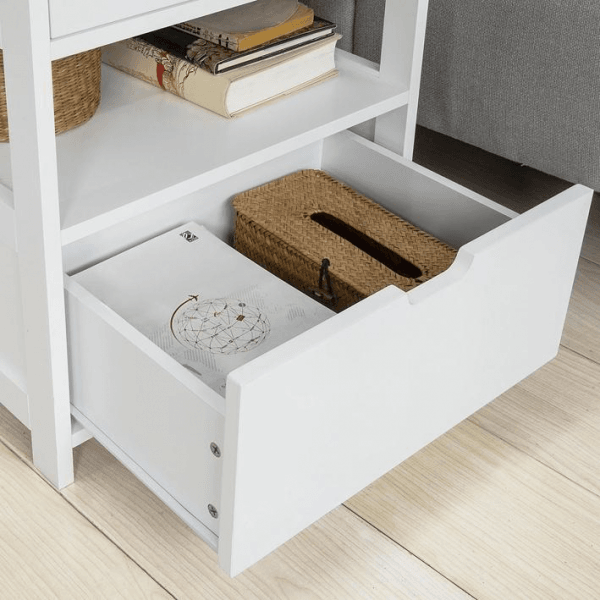Nachttisch | Nachtschrank | Beistelltisch Weiss - Palo24
