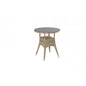 Rattantisch Turin Bistrotisch 70x74cm Natur Balkontisch - Palo24