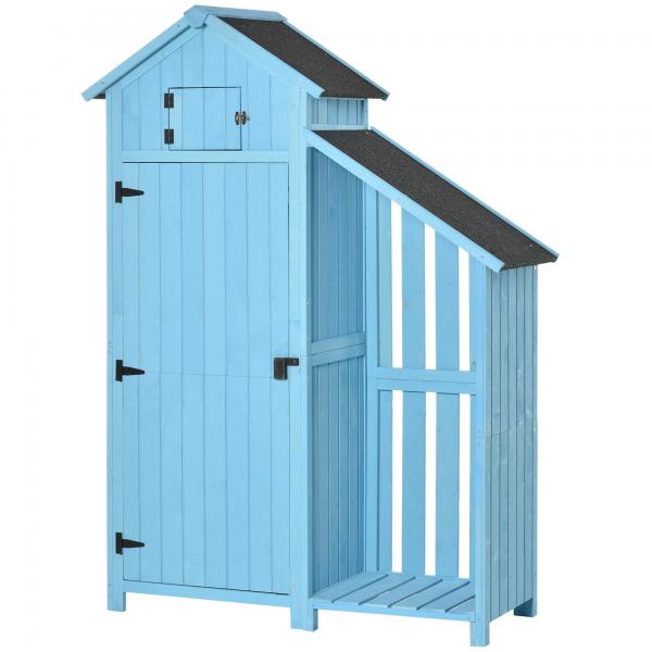 Gartenhaus Gerätehaus Geräteschuppen Himmelblau - Palo24