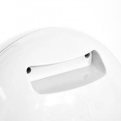 LED Elektrokamin Standkamin mit Flammeneffekt Weiss - Palo24