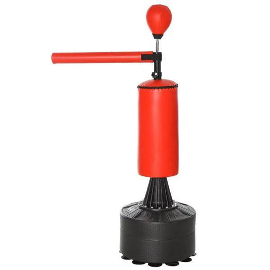 Standboxsack Boxtrainingsgerät Boxassistent Schwarz Rot - Palo24